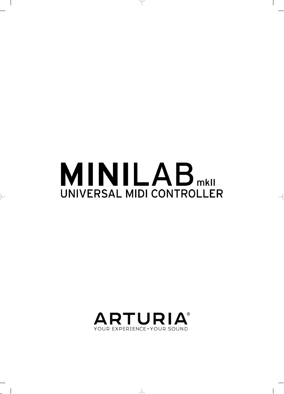1307-arturia-minilab-mkii-manual page 1