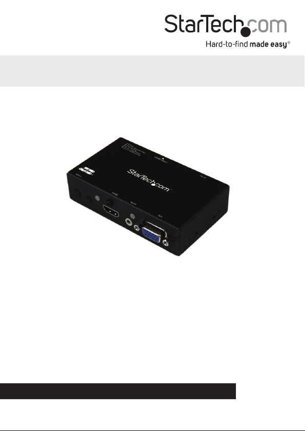 2180-startech-vga-to-hdmi-converter-manual page 1
