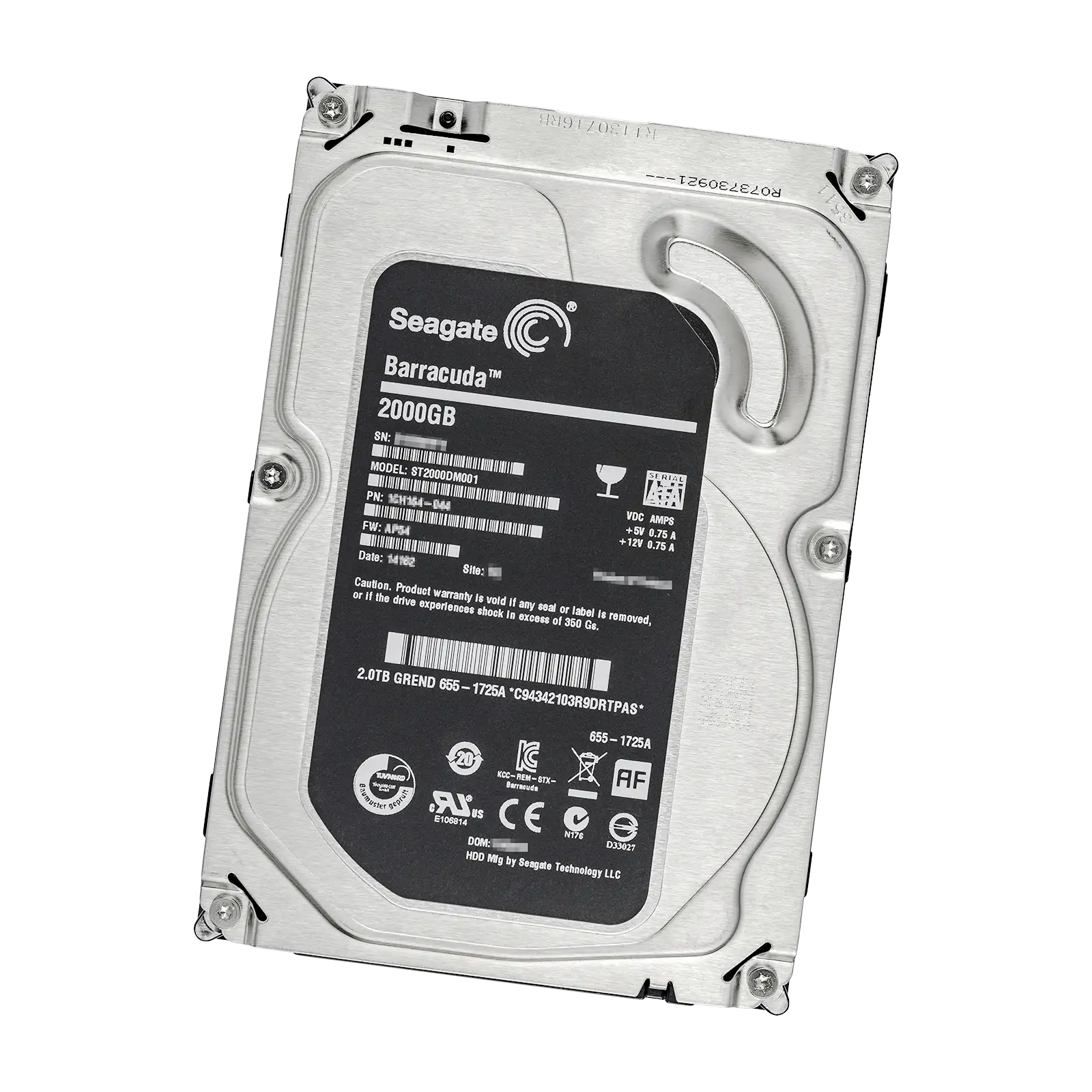 Seagate BarraCuda Compute 3.5" HDD Manual