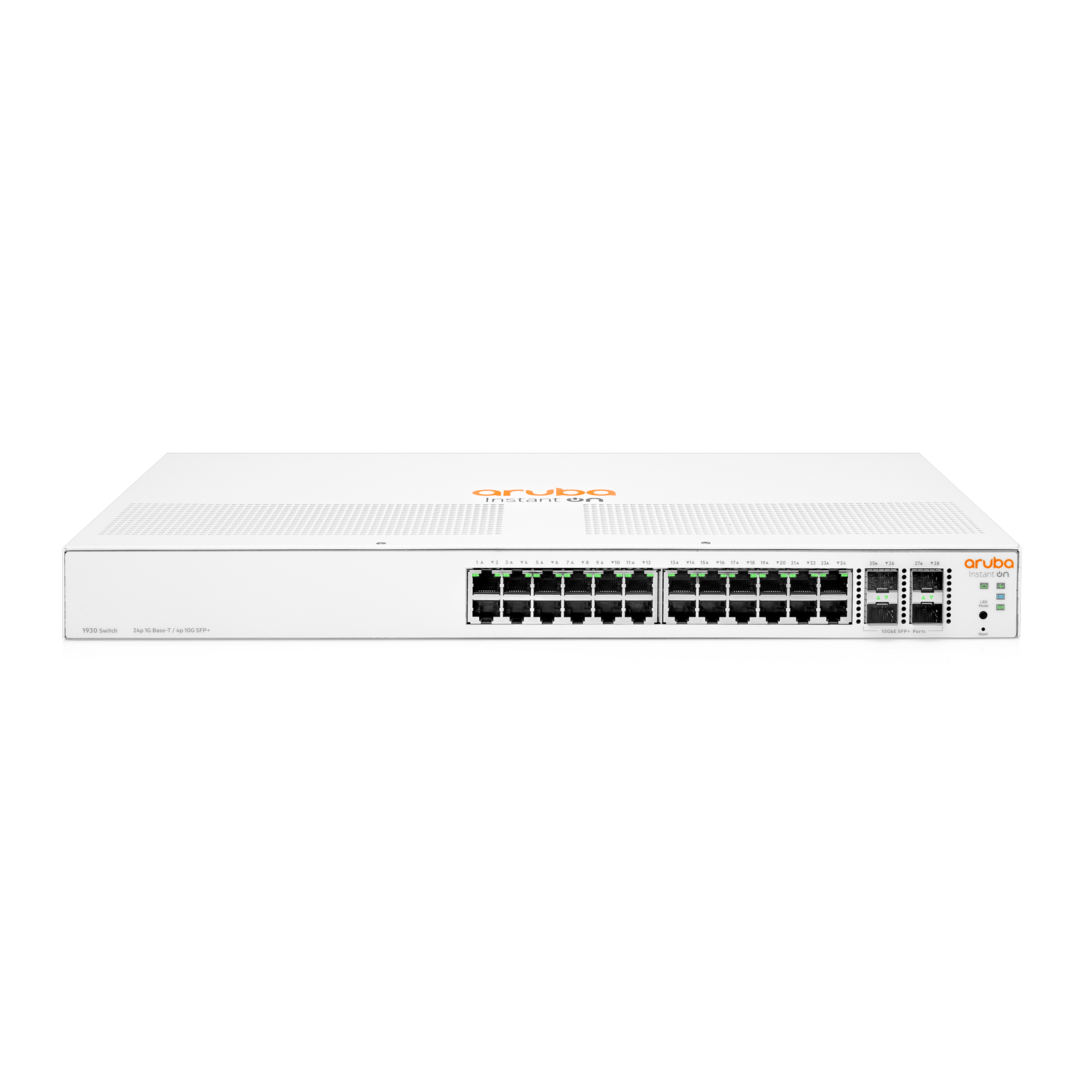 HPE Aruba Instant On 1930 Rackmount Gigabit Smart Switch 24x RJ-45 4x SFP+ Manual