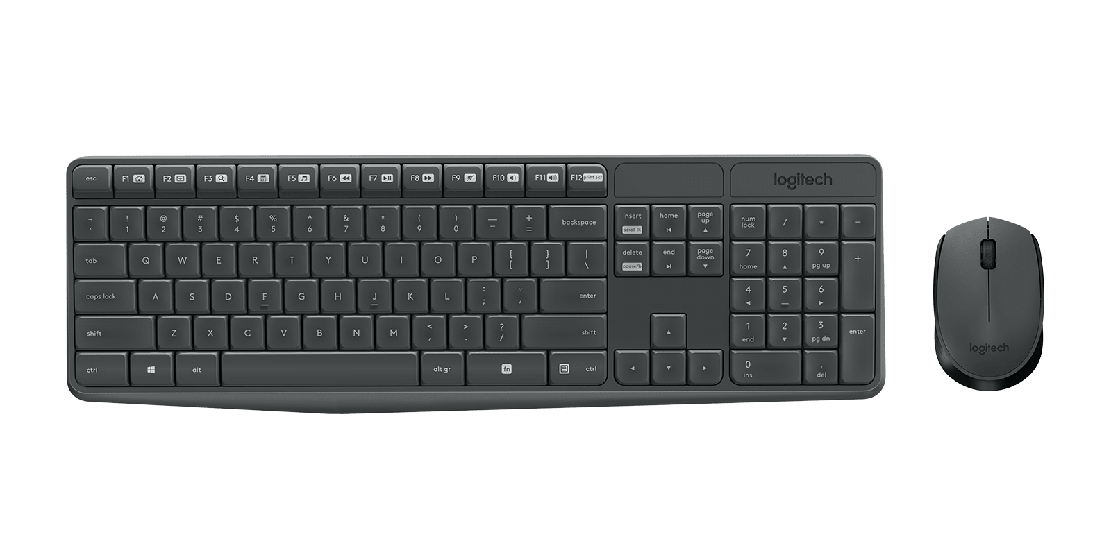 Logitech Wireless Desktop MK235, USB, DE Manual