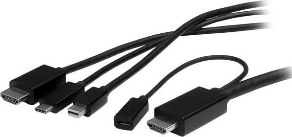 StarTech USB-C/HDMI/Mini DisplayPort to HDMI Adapter Manual
