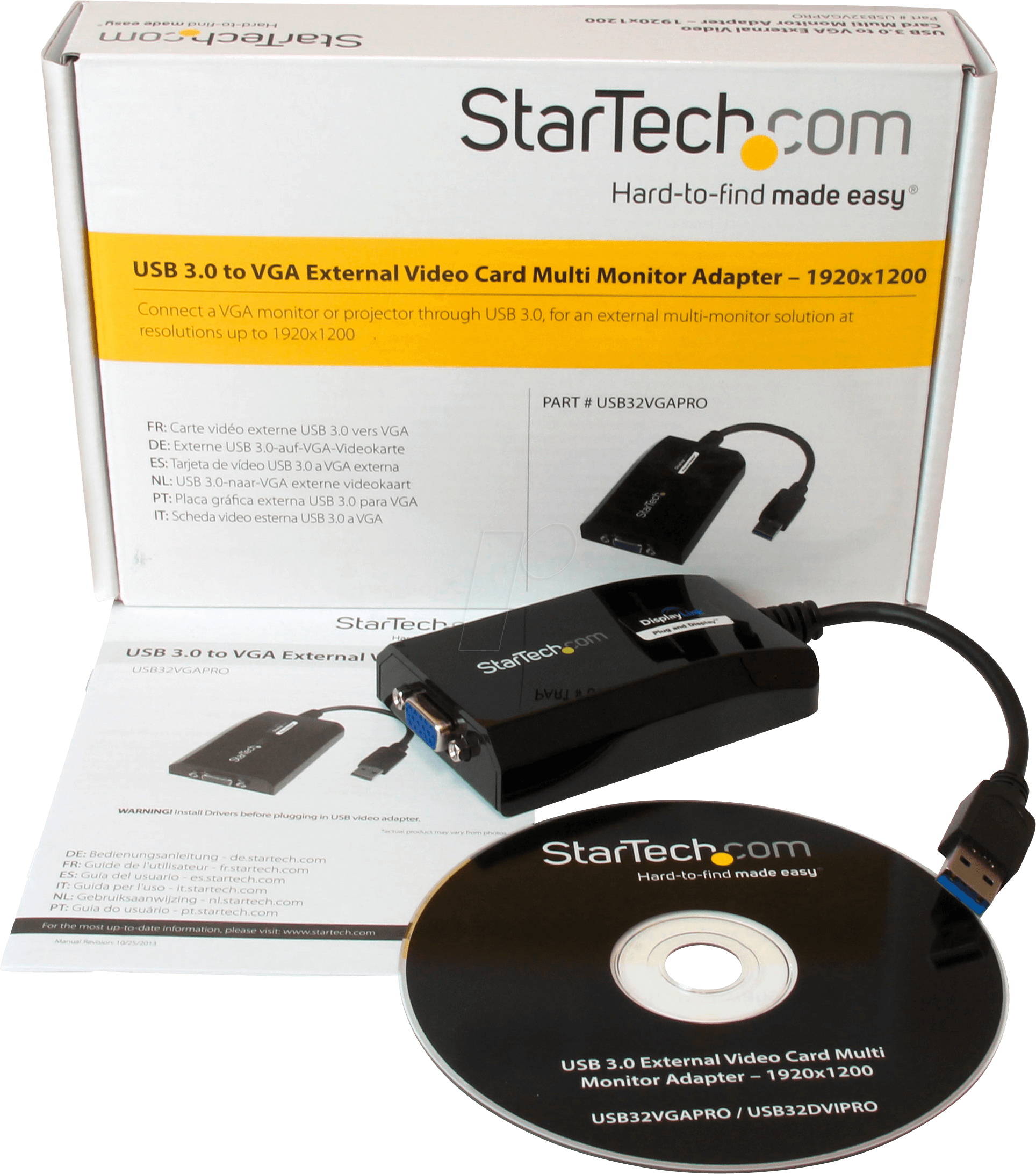 StarTech USB-A 3.0 VGA Adapter Manual