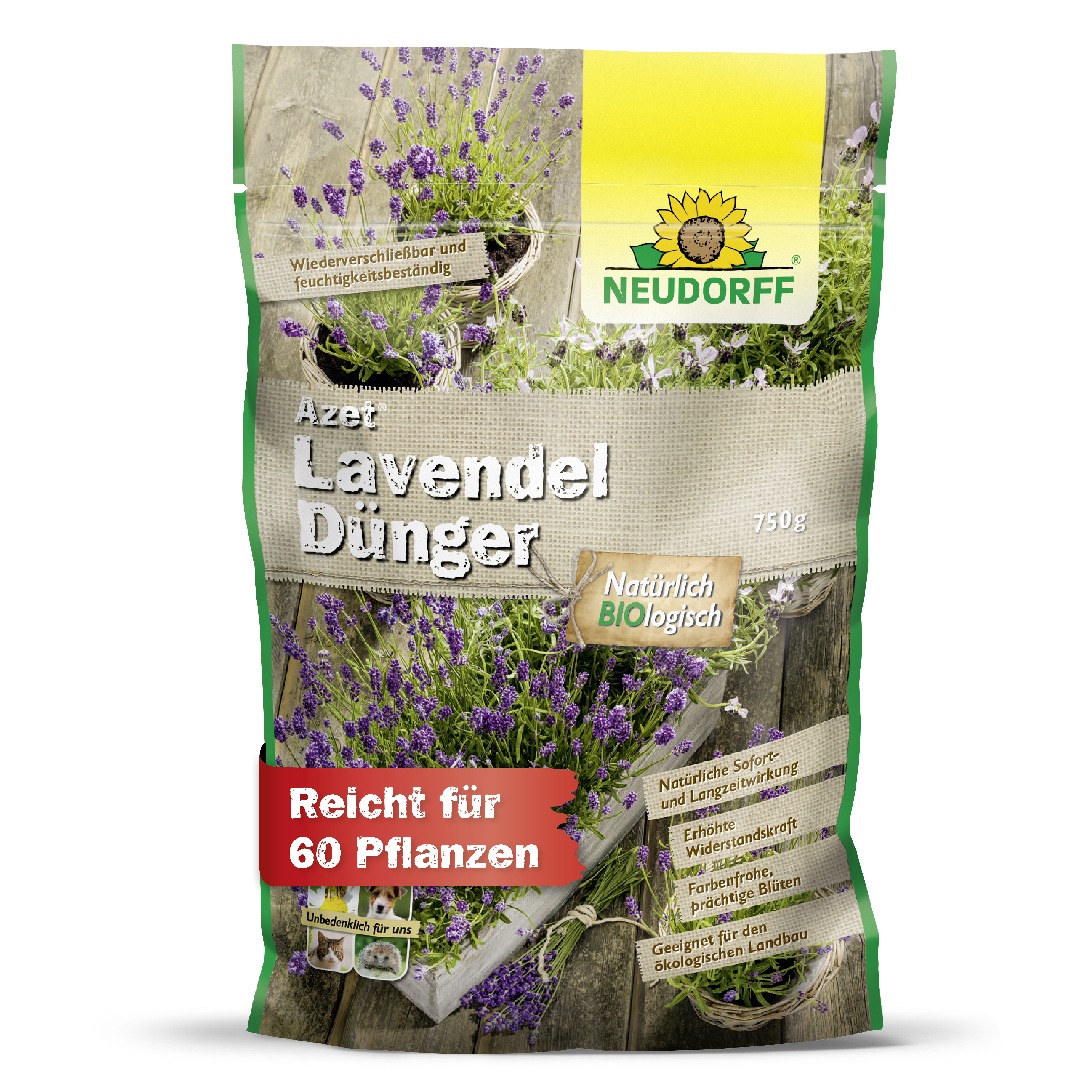 Neudorff Azet Lavendeldünger, 750g Handbuch