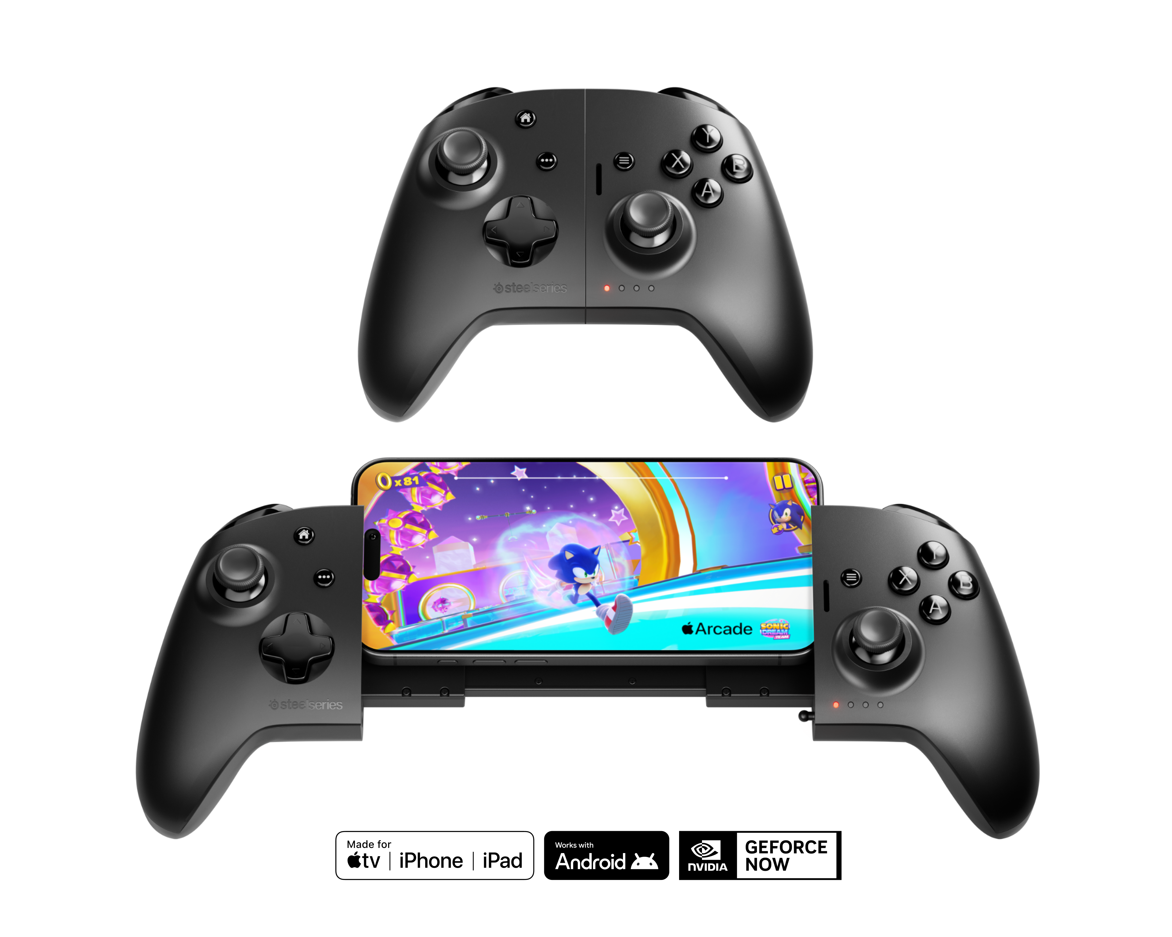 SteelSeries Nimbus+ Wireless Controller (iOS/Mac/Apple TV) Manual