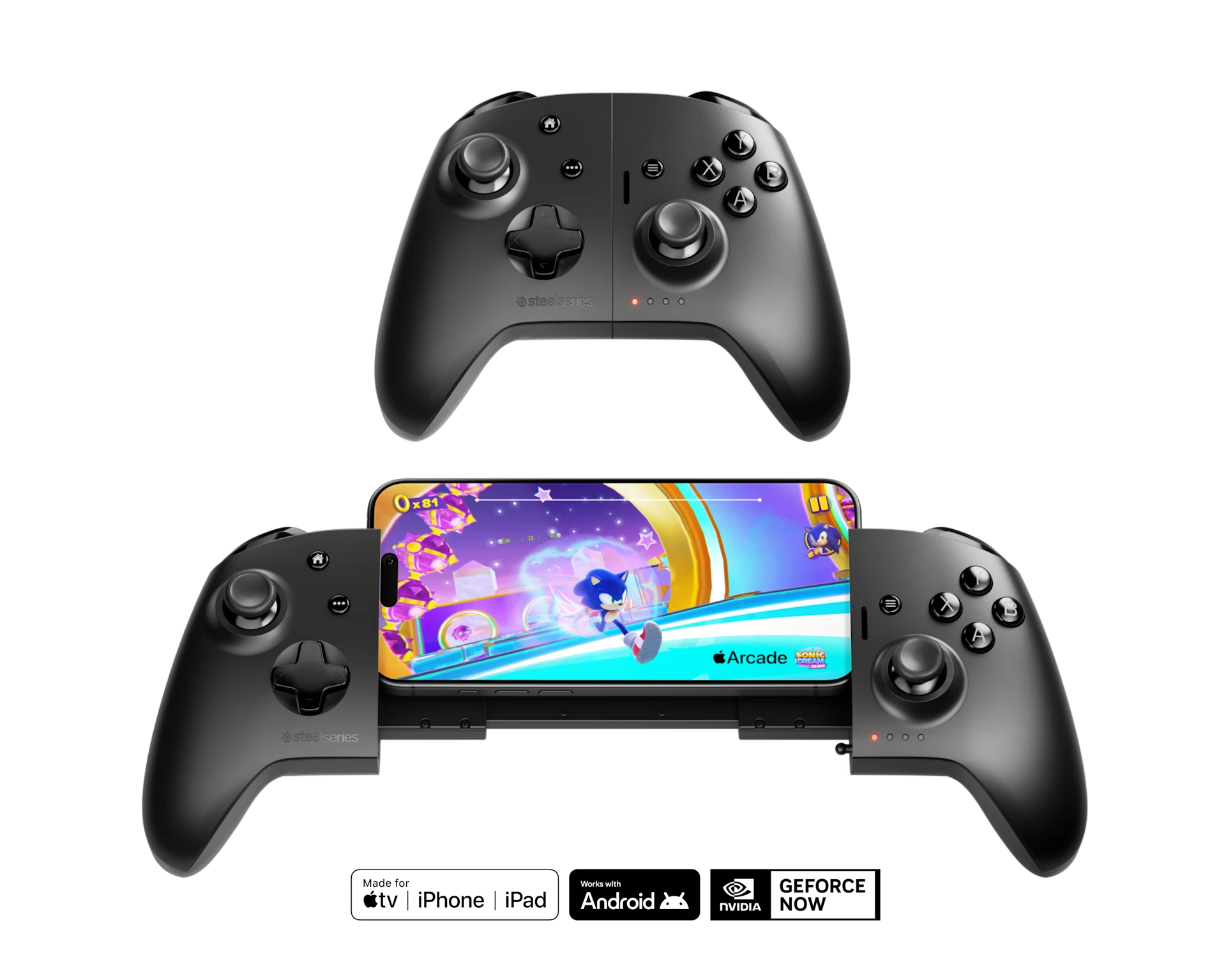 SteelSeries Nimbus+ Wireless Controller (iOS/Mac/Apple TV) Manual