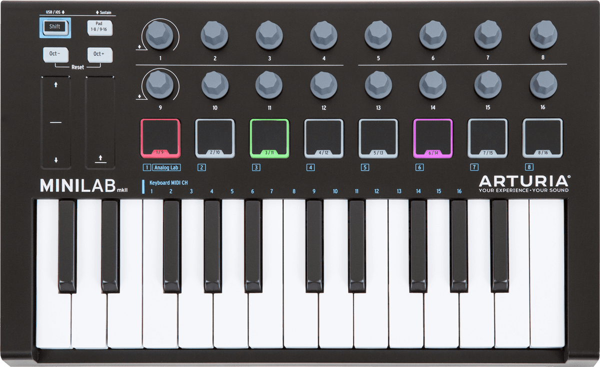 Arturia MiniLab MkII Manual
